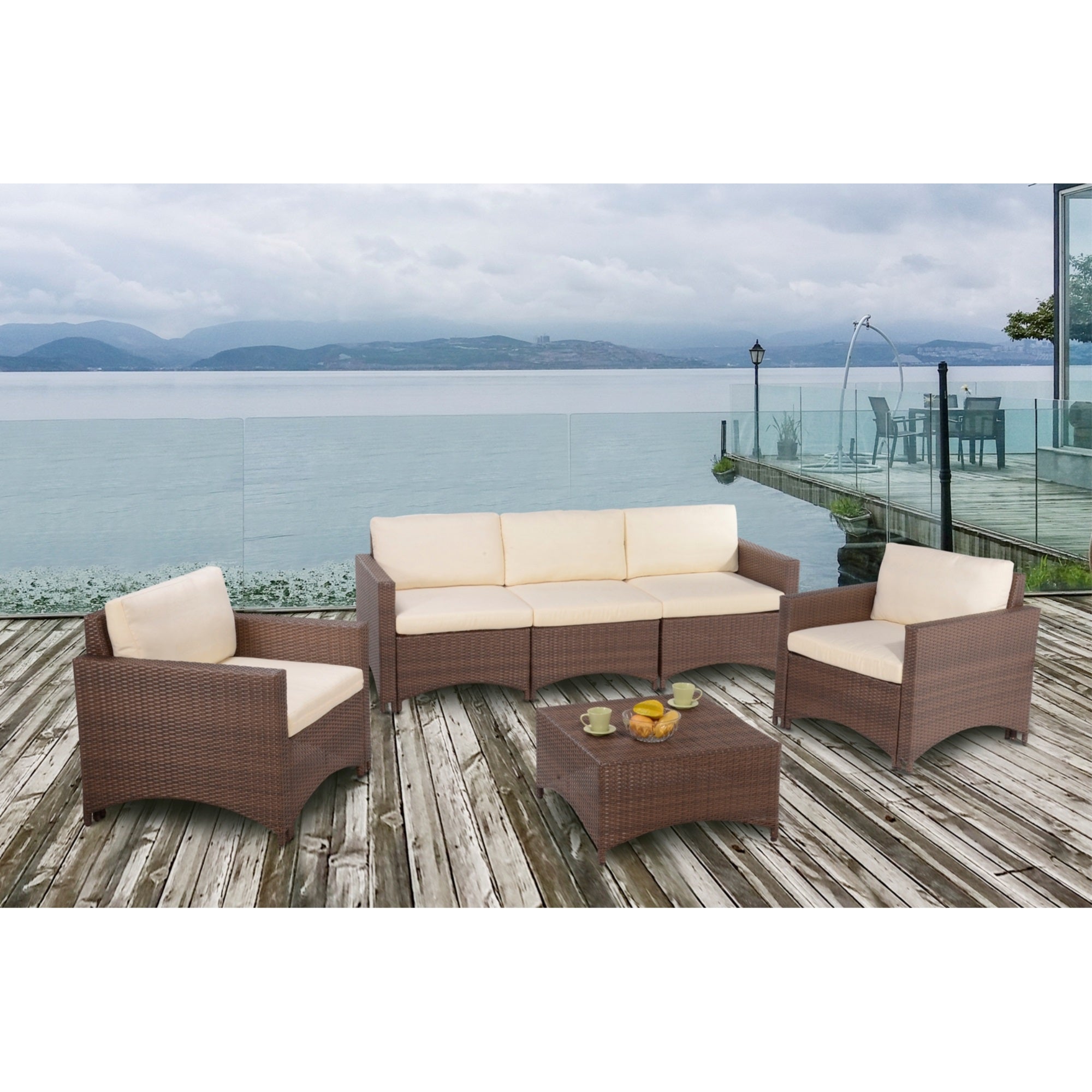 Studio Shine Collection Modular conversation set with 3-seater sofa