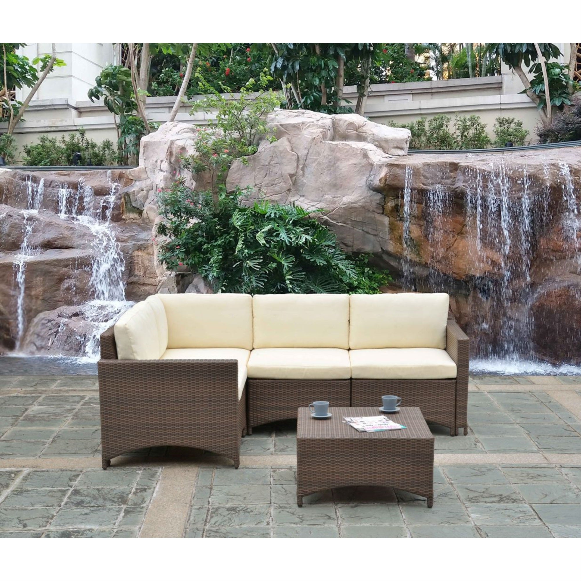 Studio Shine Collection Modular Sectional conversation set