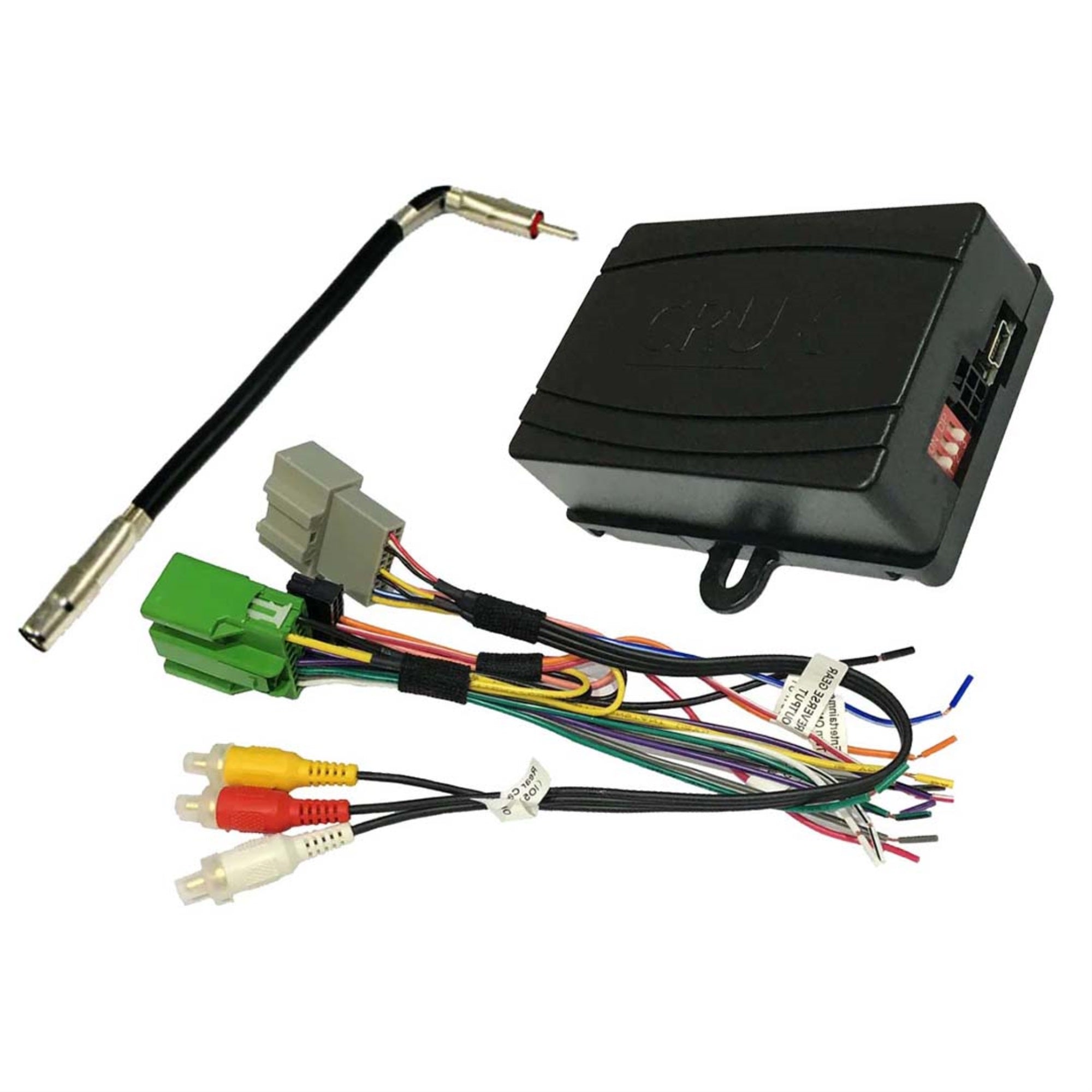 Crux Radio Replacement Wiring Harness  With Swc Retention For Gm Lan 29 Bit V2 With Lin Bus Swc