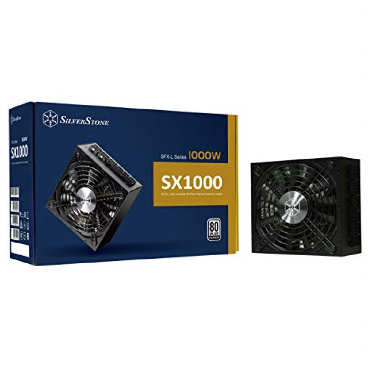 1000W, Sfx-L Form Factor, Single +12V Rails With 83.4A Output, Silent Dual Ball 120Mmfan With 18Dba, Efficiency 80Plus Platinum Certification, Fully Modular Cable, 6X 6+2Pin Pci-E, Semi-Fanless Function