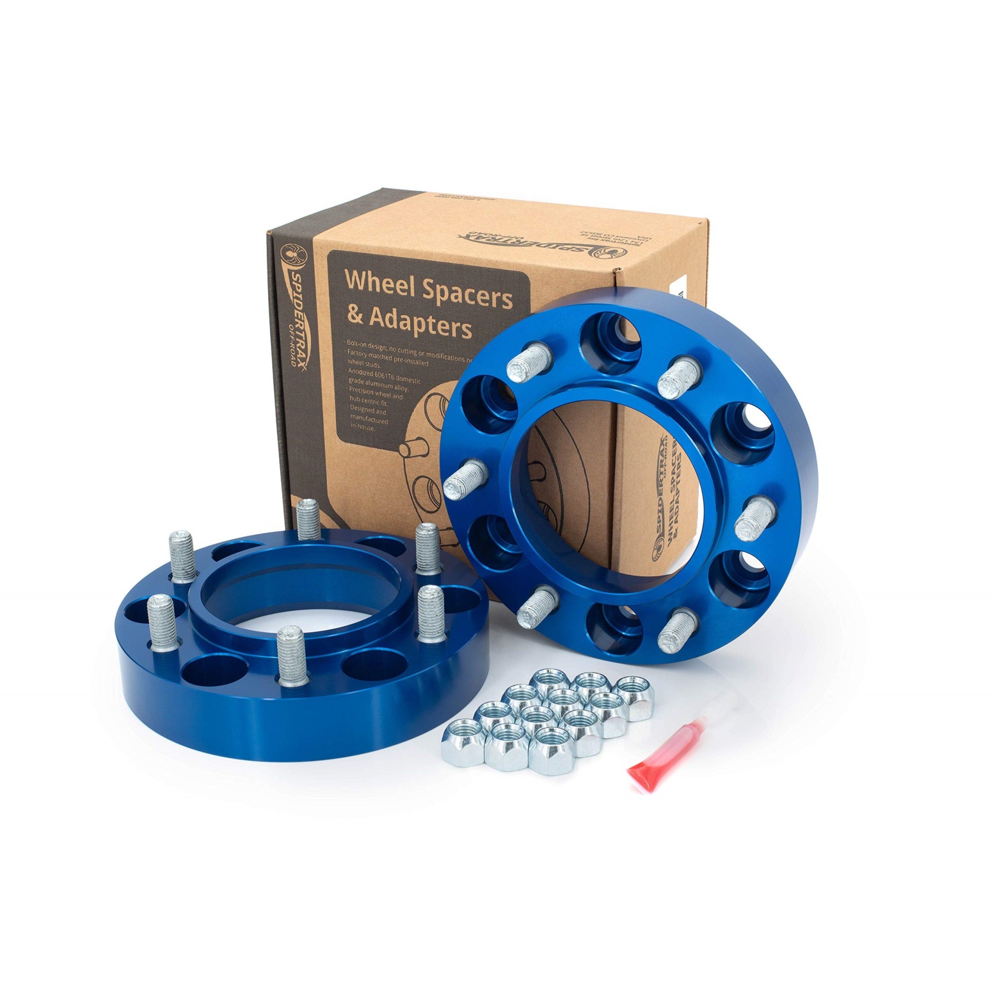 Spidertrax Whs007 Blue Wheel Spacer Kit