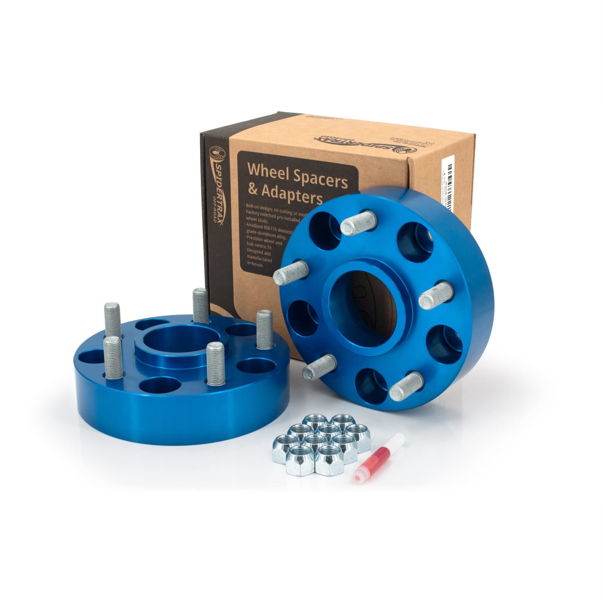 Spidertrax Whs010 Blue Wheel Spacer Kit