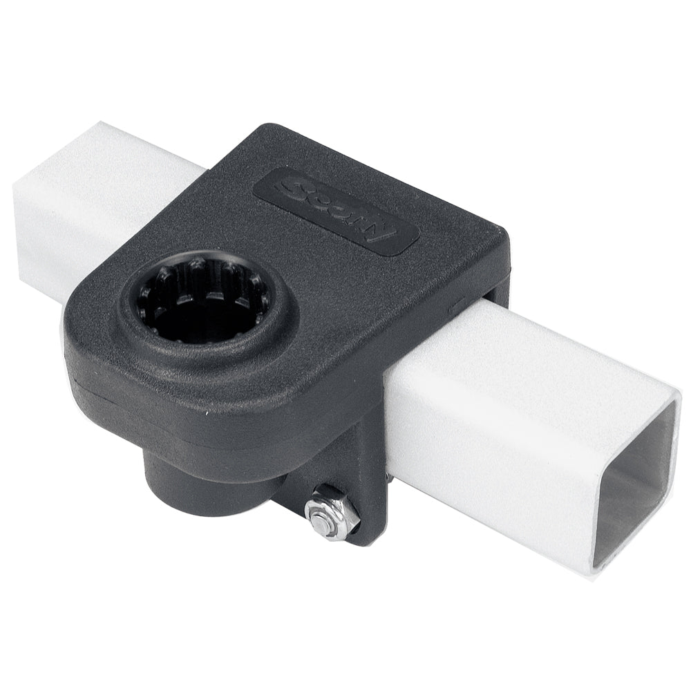 Scotty Rail Mounting Adapter Black 1-1/4 Square Rail