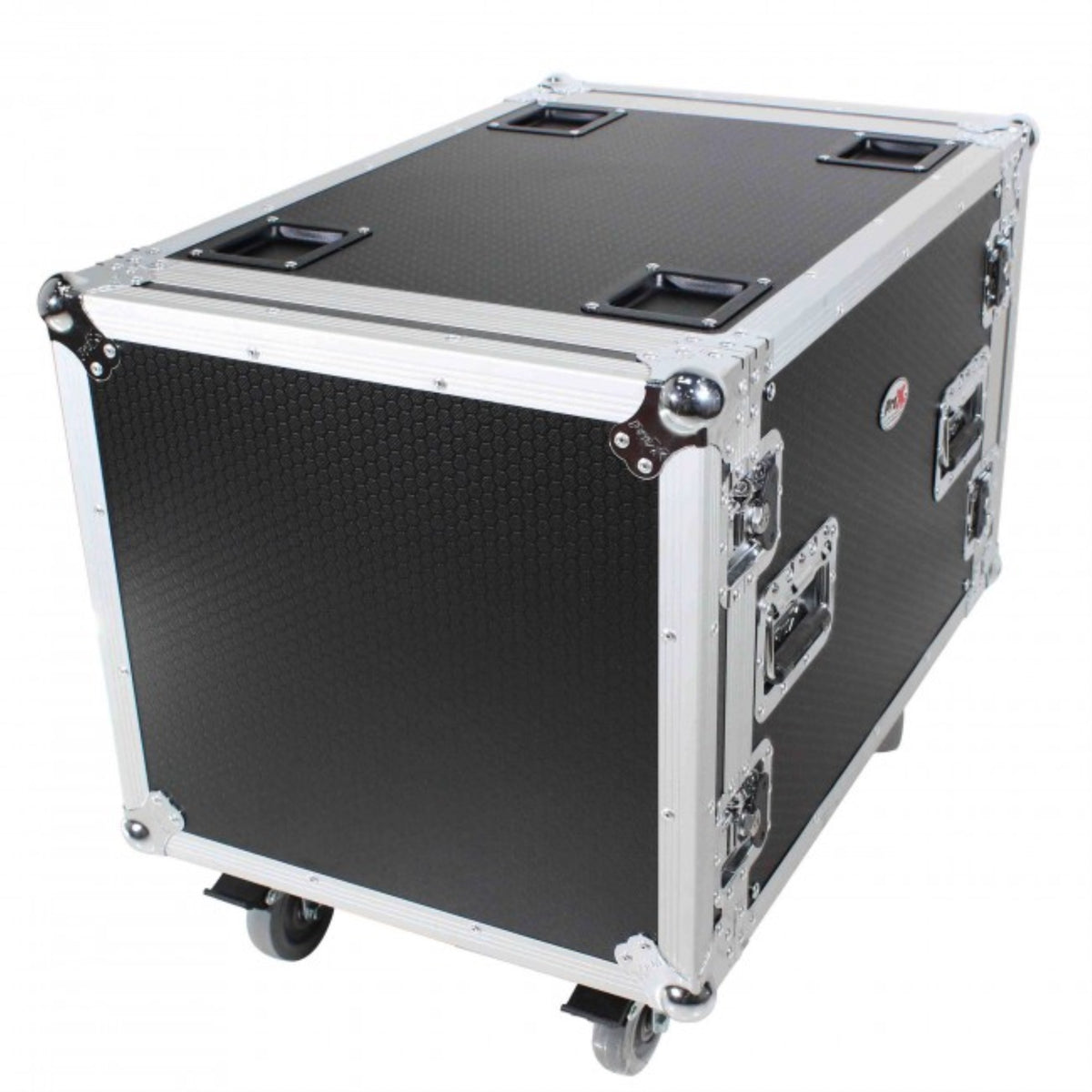 Prox T-10Rss24 10U Space Rack Mount Flight Case 24 Inch Depth W/Casters