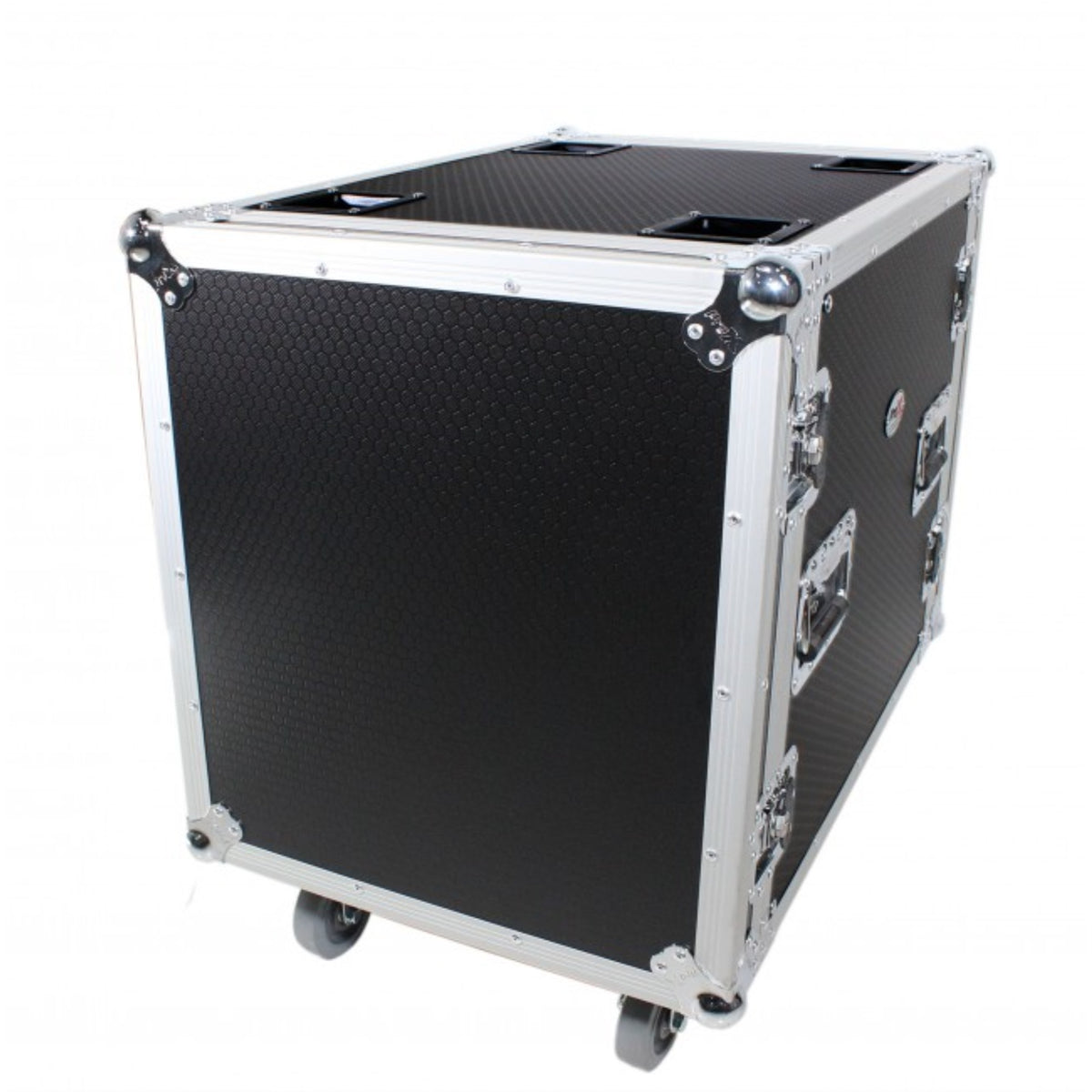 Prox T-12Rss24 12U Space Amp Rack Mount Ata Flight Case 24 Inch Depth W/Casters