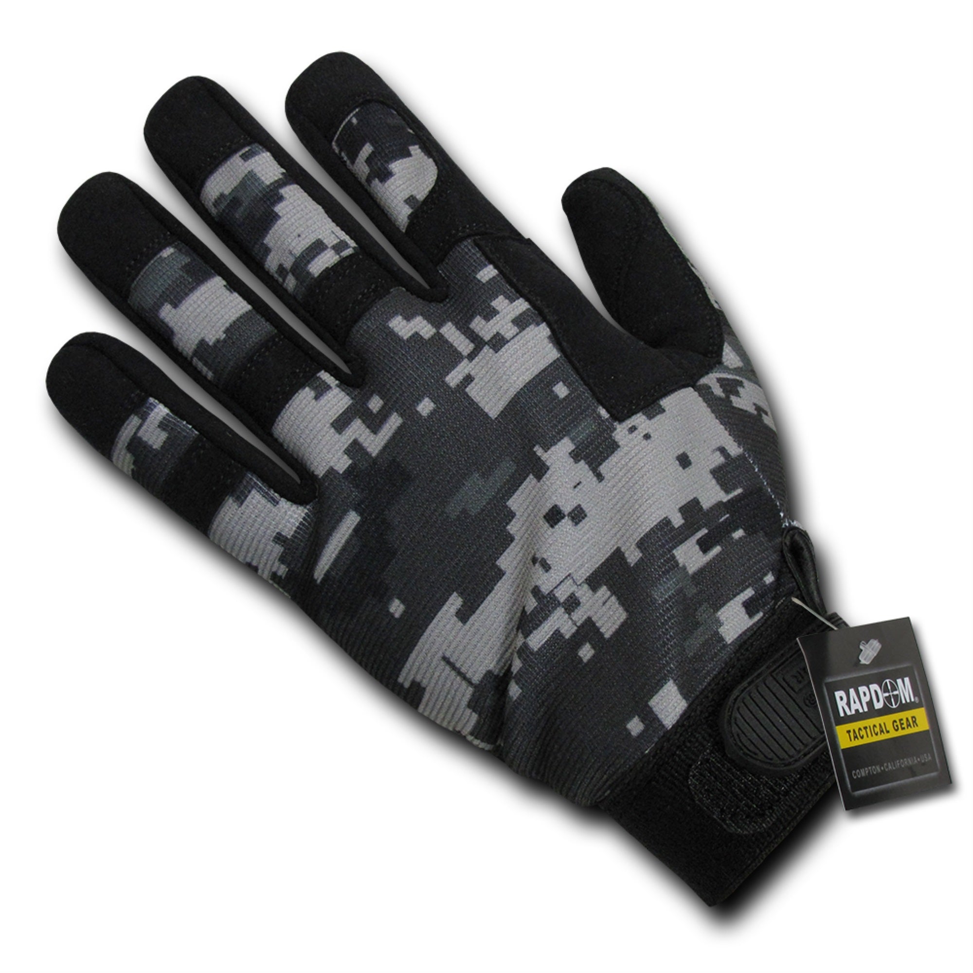 Digital Camo Tactical Glove, Urban, M