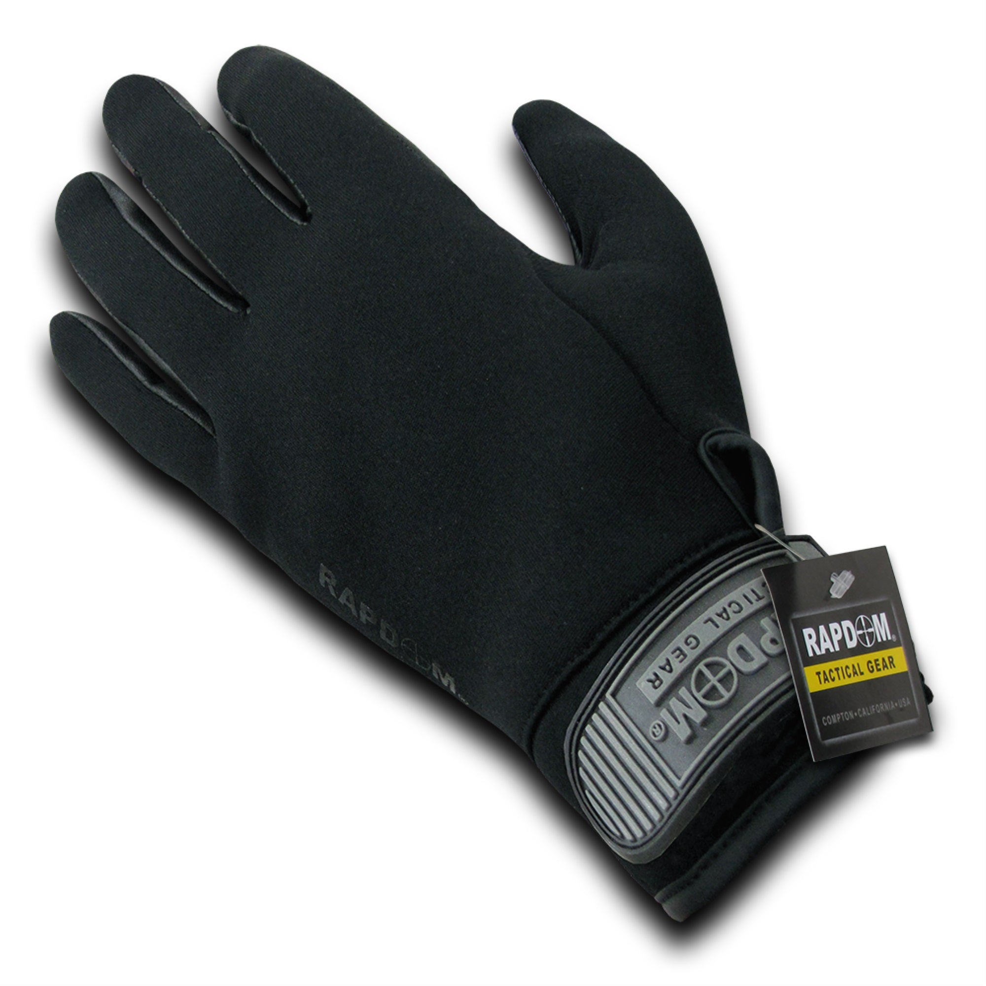 Neoprene Patrol Glove, Black, Xl