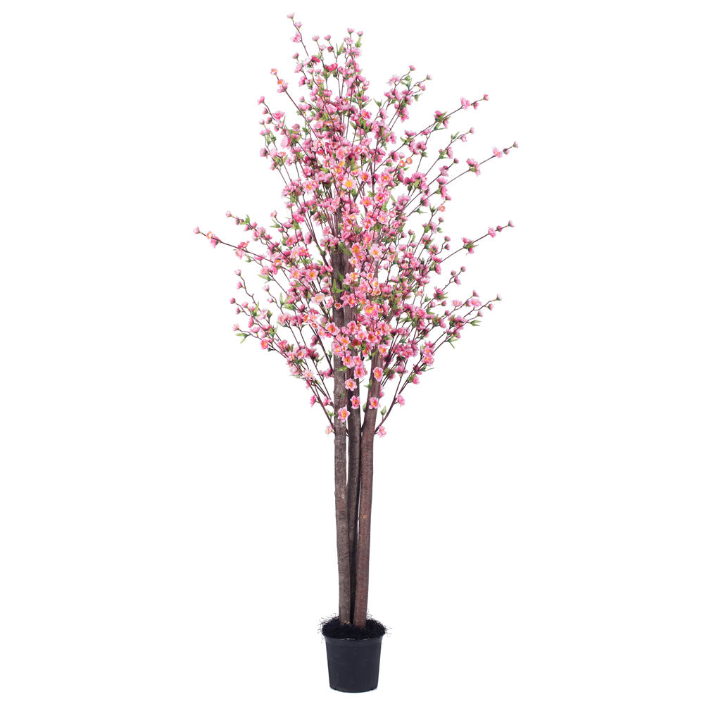Vickerman 6' Hot Pink Blossom Tree - T133002-07