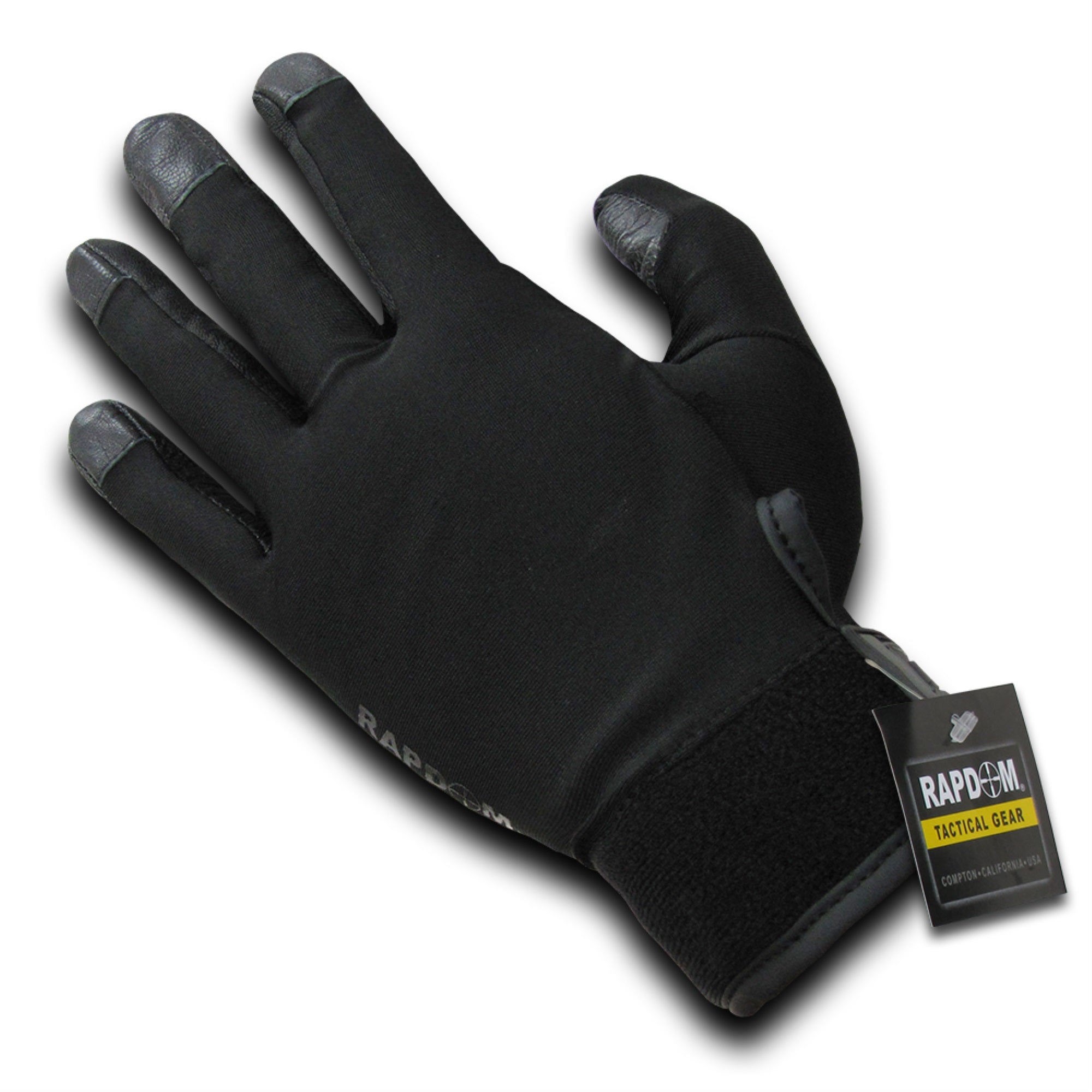 Lycra Duty Glove, Black, 2X