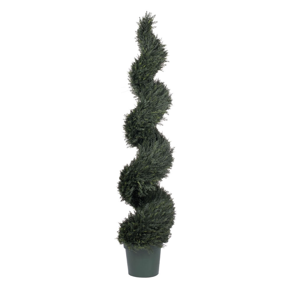 Vickerman 72″ UV Pond Cypress Spiral w/3552 Lv - T160272