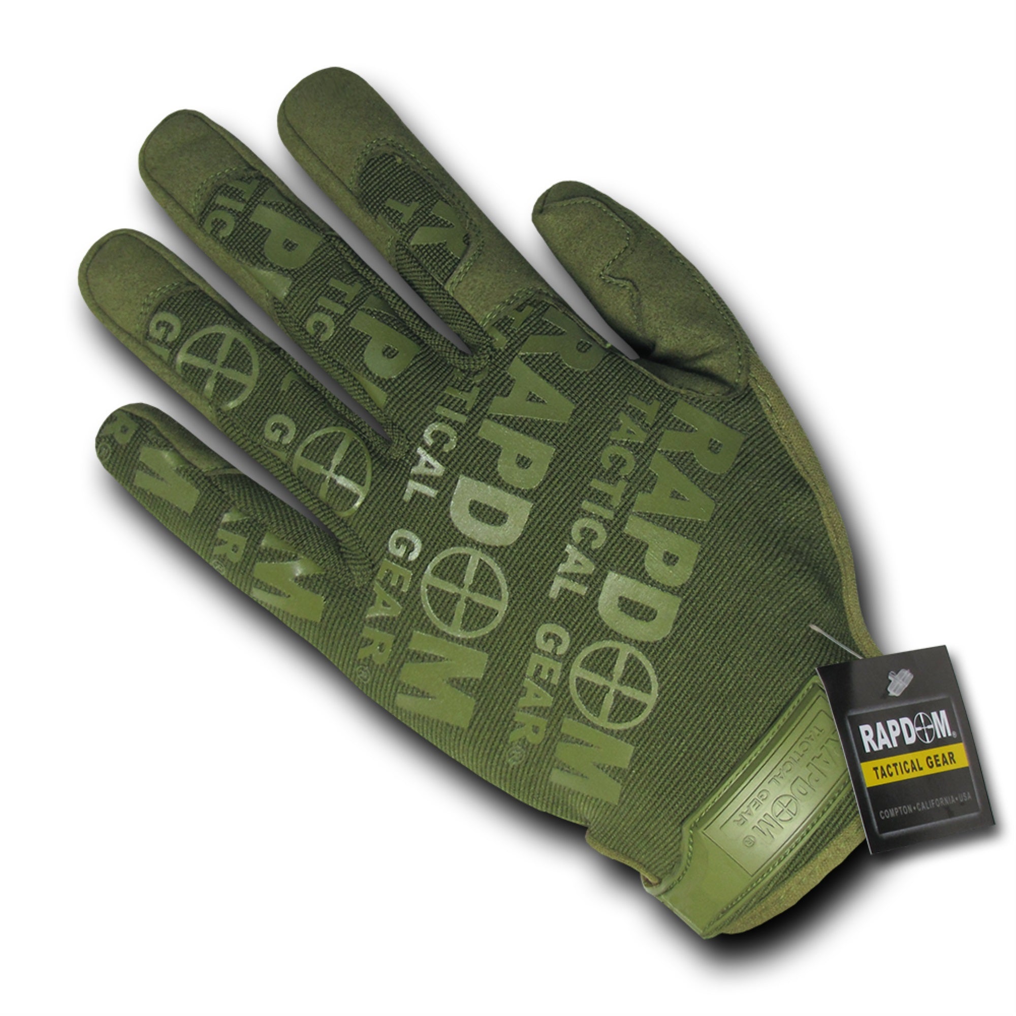 Lightweight Mechanic Glove,Olivedrab, Xl