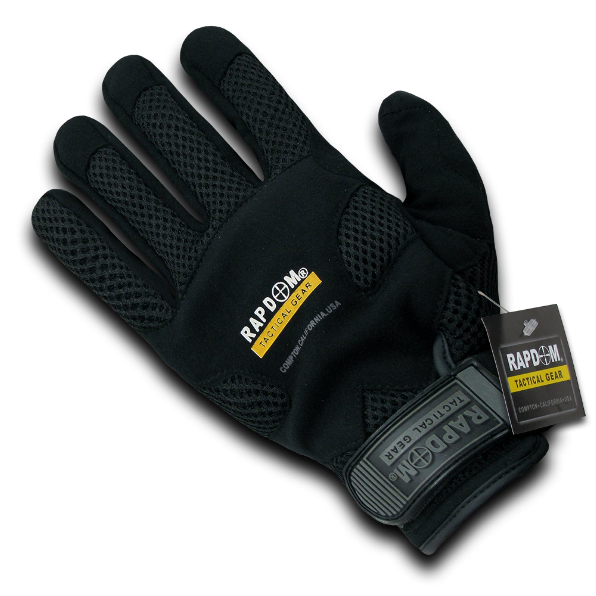 Breathable Mechanic'S Glove, Black, Xl