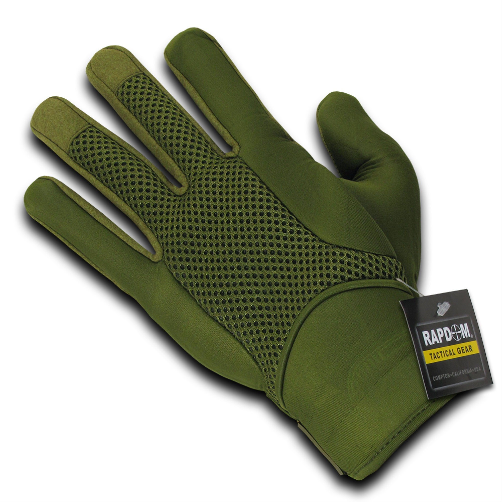 Neoprene Tactical Glove, Olive Drab, Xl