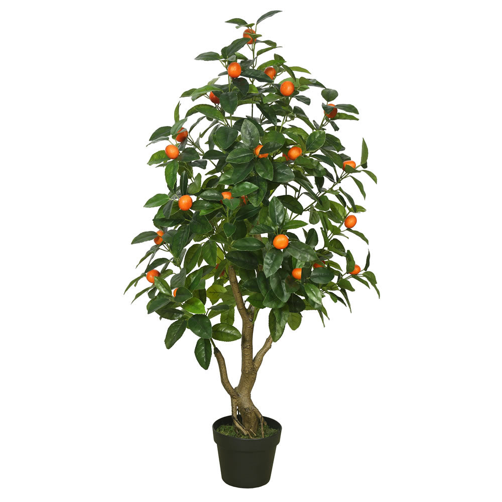 Vickerman 48″ RT Orange Tree w/Pot - TA170701