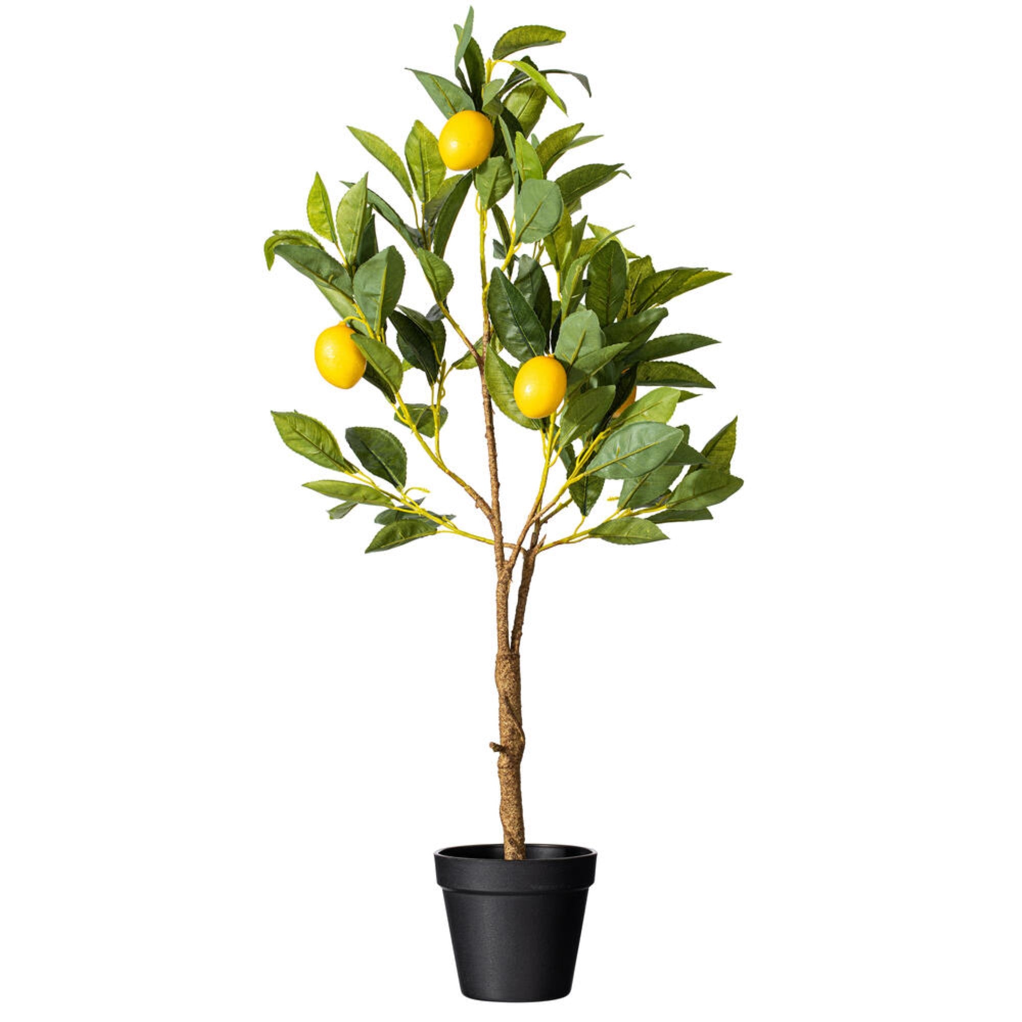 Vickerman 28” Artificial Potted Lemon Tree.