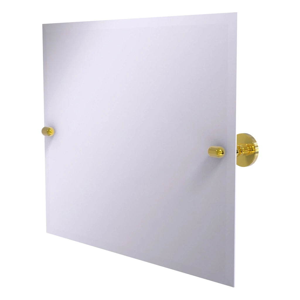 Frameless Landscape Rectangular Tilt Mirror with Beveled Edge - TA-93-PB