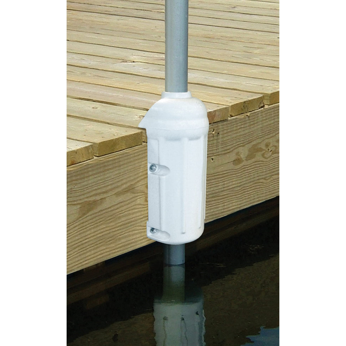 Taylormade Marine Dock Post Bumper 7' X 17'-Blueprotect Your Boat And Dockslides Over 1 1/2' Dock Pipeadjust Firmness With Inflation Valve  Molded From Marine Grade Vinyl2020108508