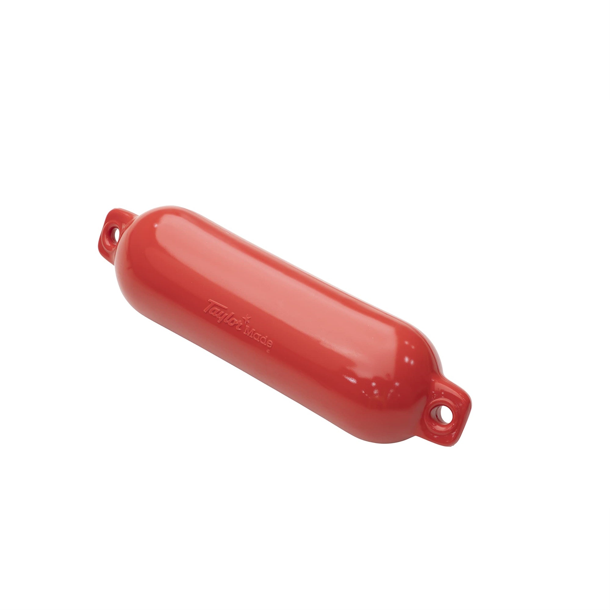 Taylormade Hull-Gard Inflatable Boat Fender, Ruby Red (8.5' X 29'), Unique Oval Shape, Molded Football Needle Inflation Valve, Seamless Construction, Double Eyelets - 551028
