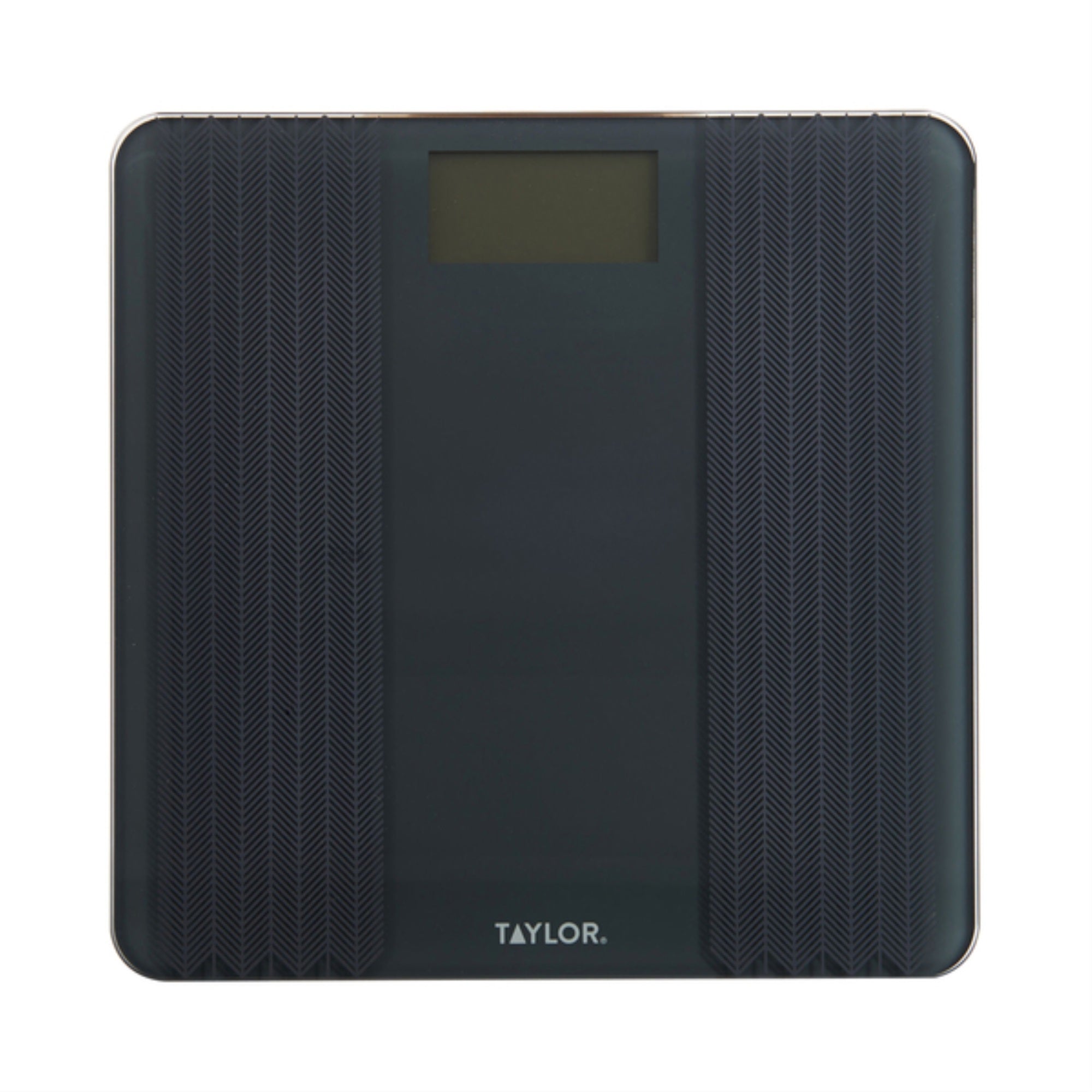Taylor Precision Products 5273274 Digital Glass Scale With Textured Herringbone Design, 500-Lb. Capacity