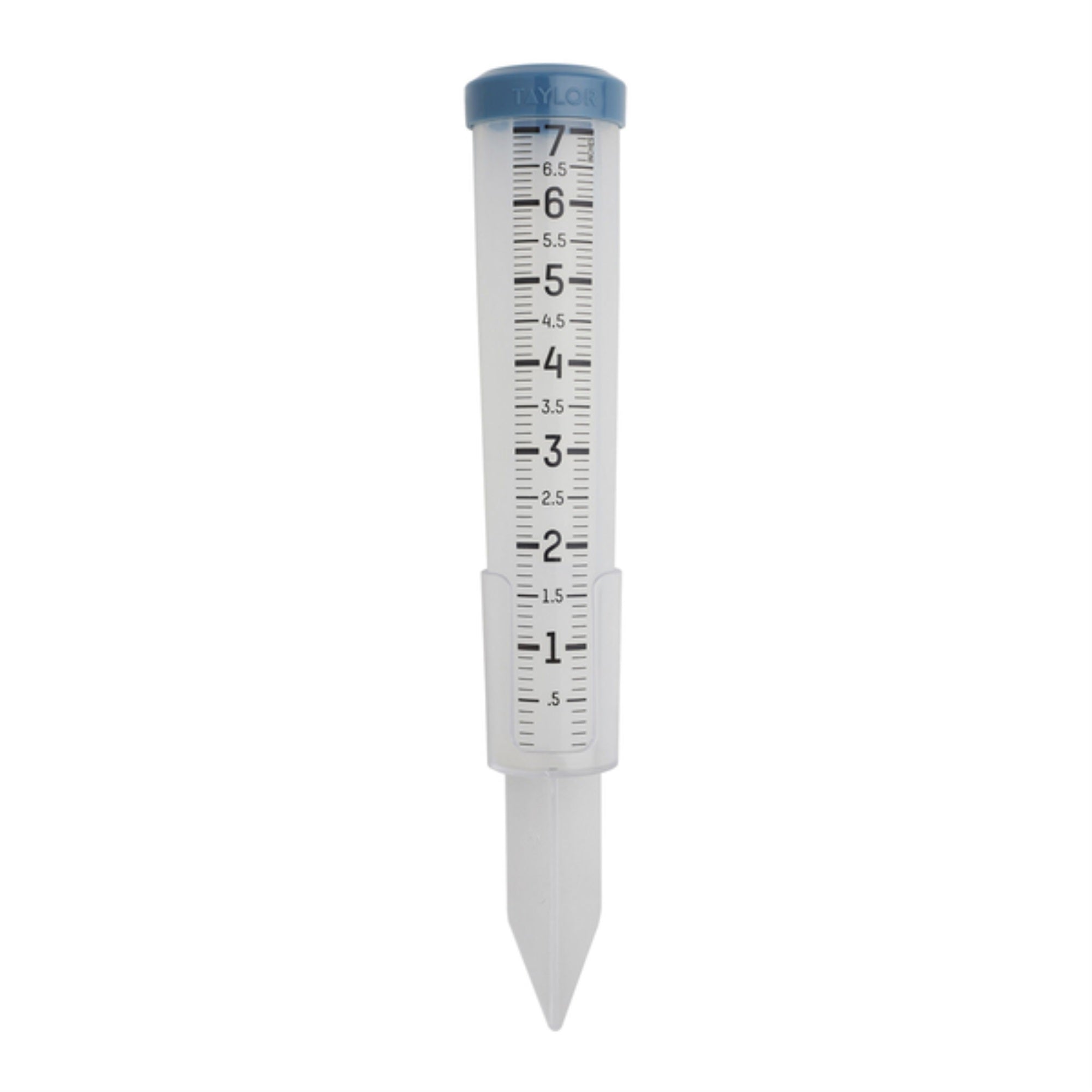 Taylor Precision Products 5293501 7-In. Capacity Silicone Rain Gauge