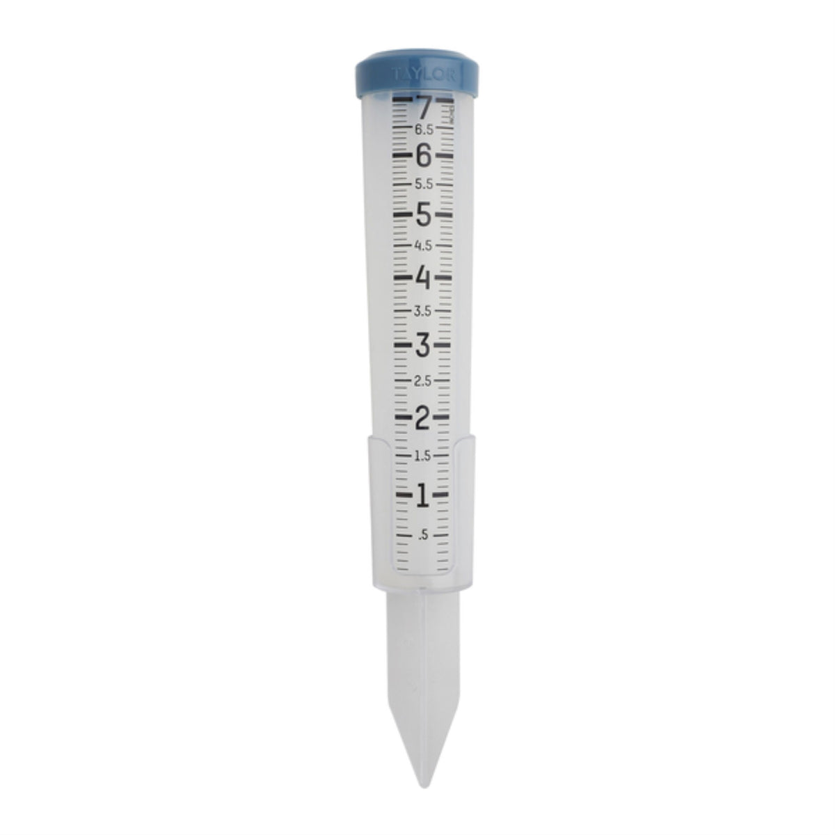 Taylor Precision Products 5293501 7-In. Capacity Silicone Rain Gauge