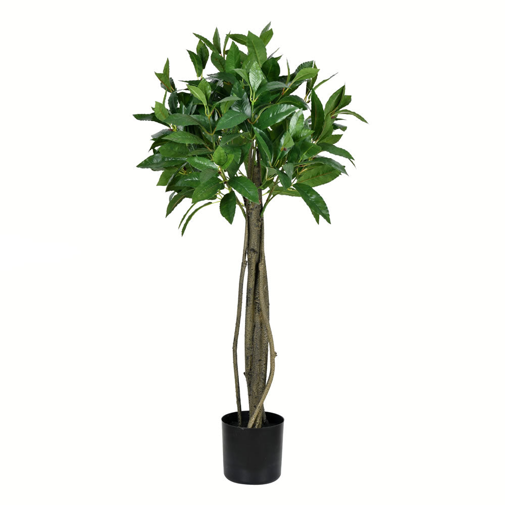 Vickerman 3' Potted Bay Leaf Topiary 252 Leaves - TB190330