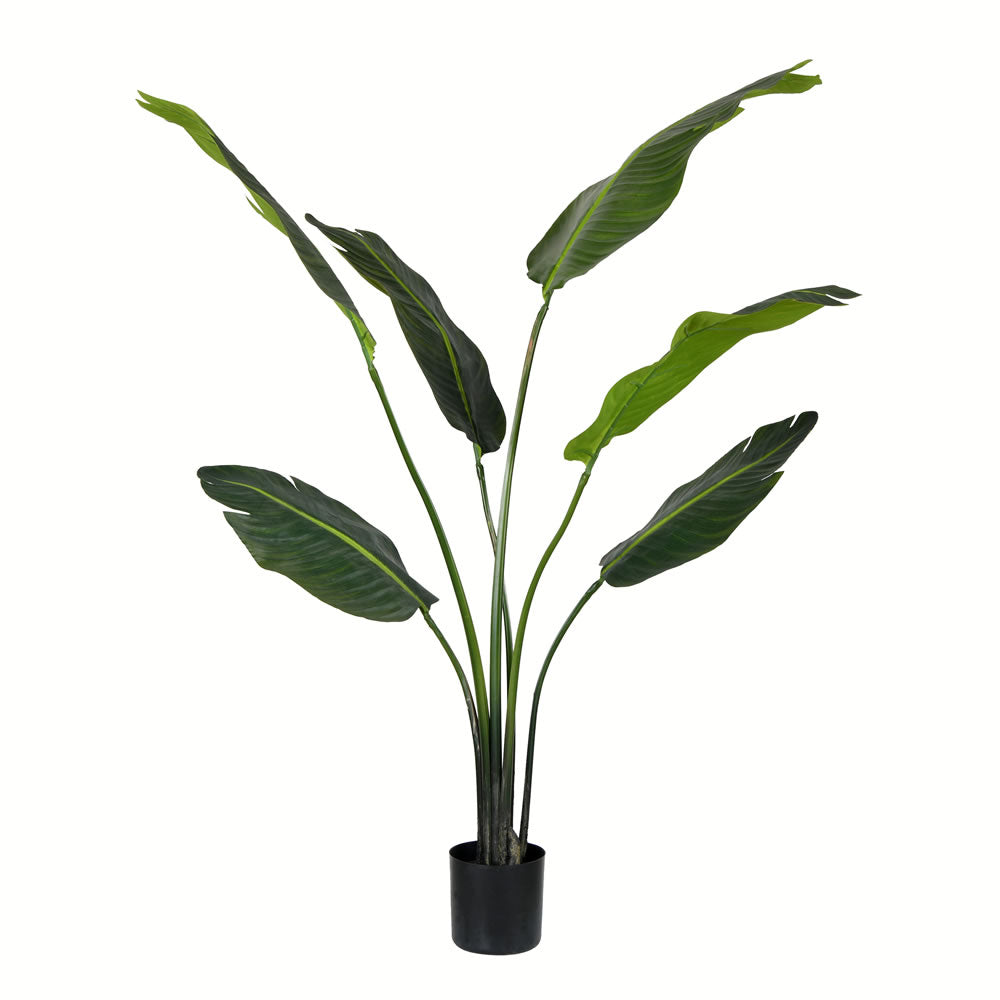 Vickerman 4' Potted Travelers Palm 6 Leaves - TB190840