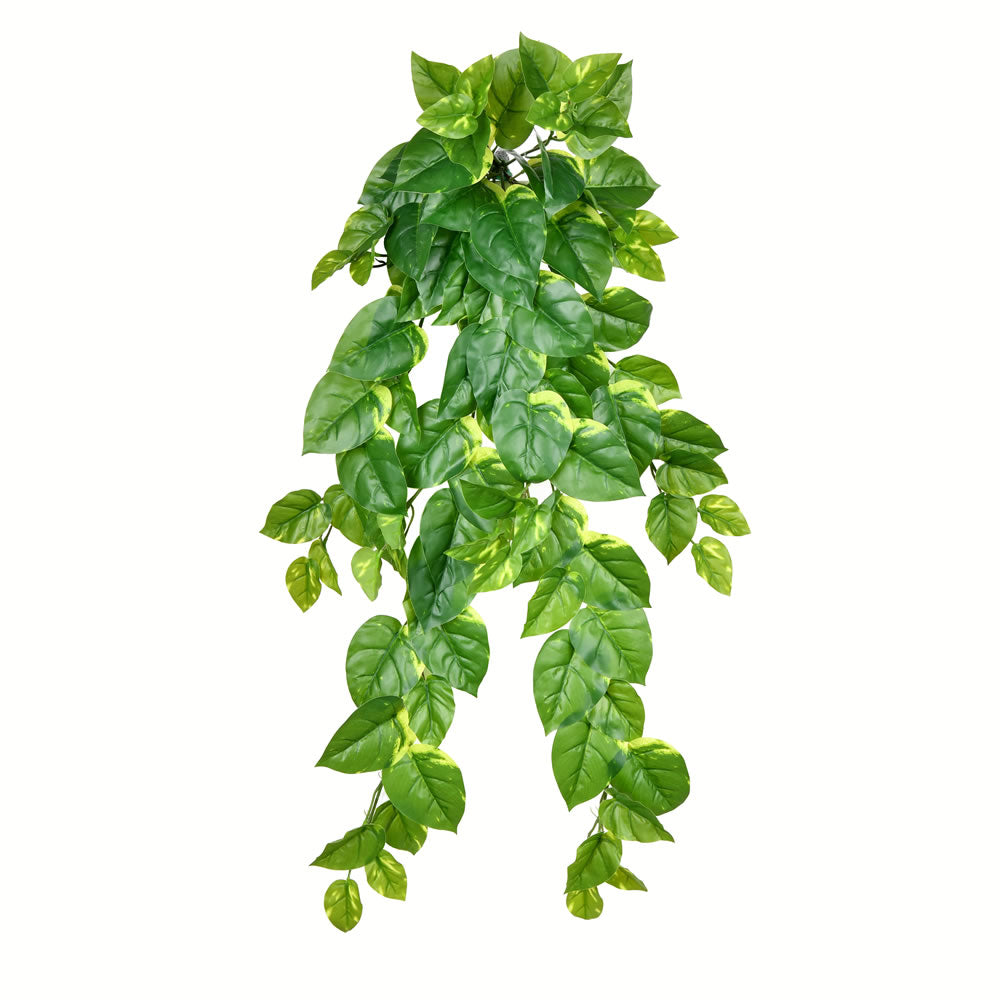 Vickerman 40” Pothos Hanging Bush 96 Leaves - TB191035