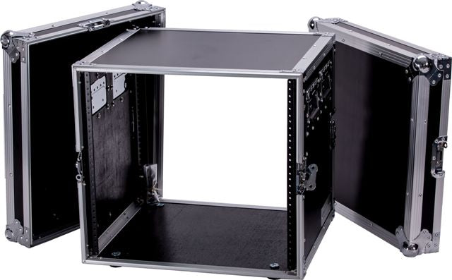 Fly Drive 10U Space Rack Dj Amplifier Case With 18-Inch Body Depth