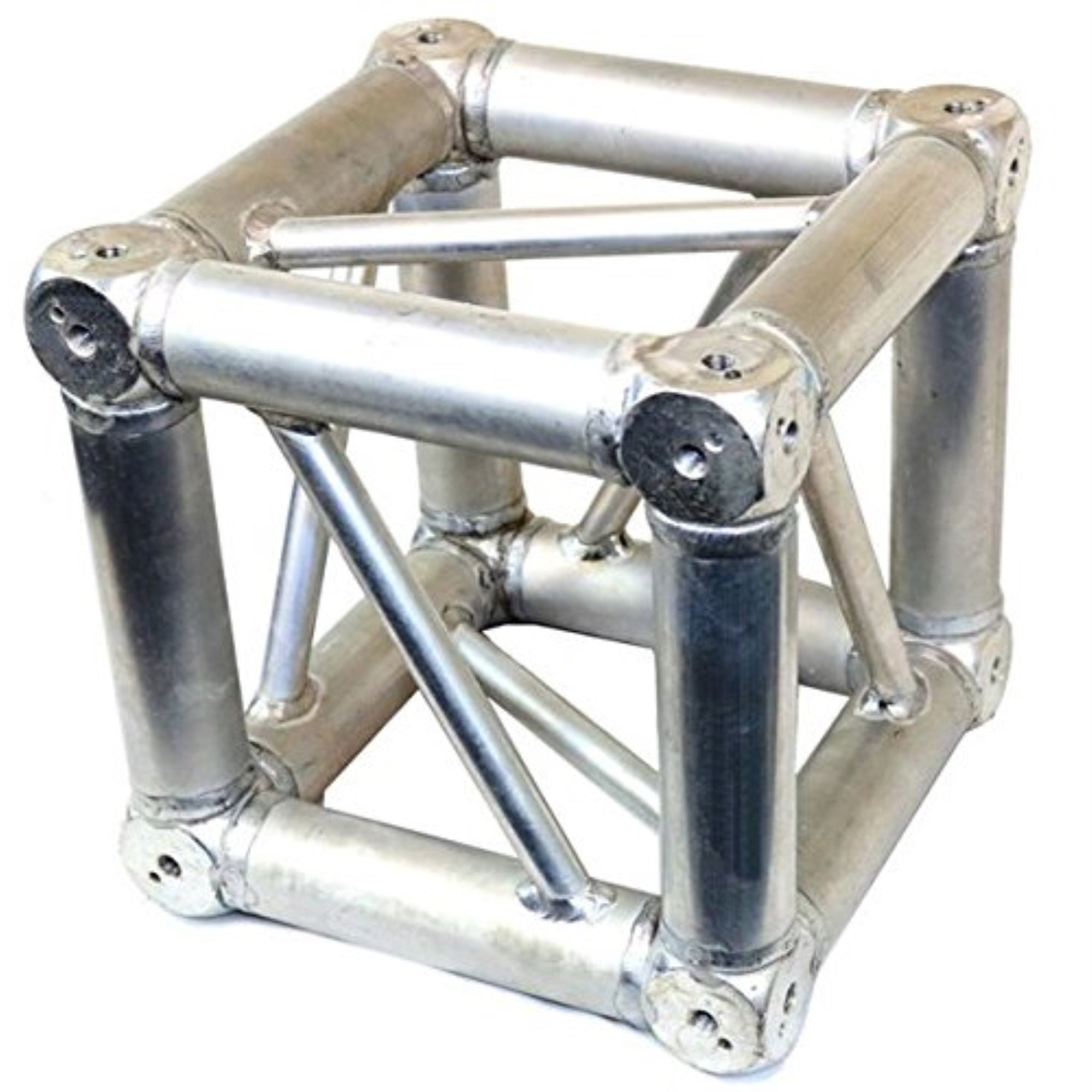 12-In Square Aluminum Stage Truss 6-Way Junction Segment