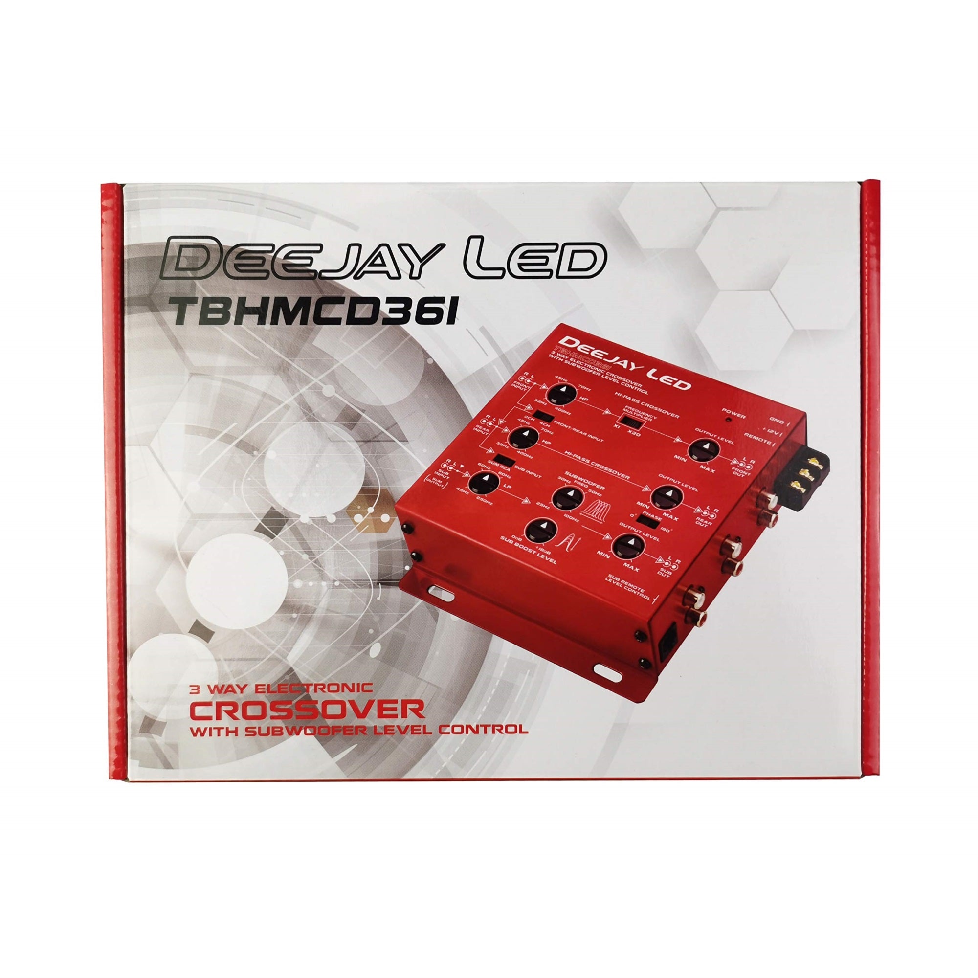 Vehicle Multi-Amplifier Crossover With Rca Inputs And Outputs