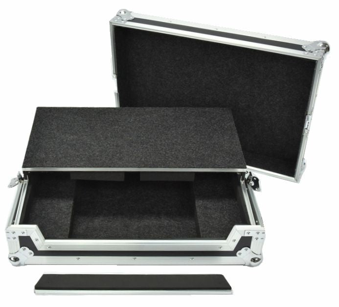 Fly Drive Case Fits Numark Ns6Ii Dj Controller Or Similarly Sized Equipment With Laptop Shelf