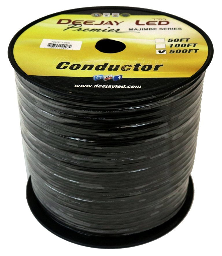 500 Feet Of Raw Twisted Pair Rca Signal Cable