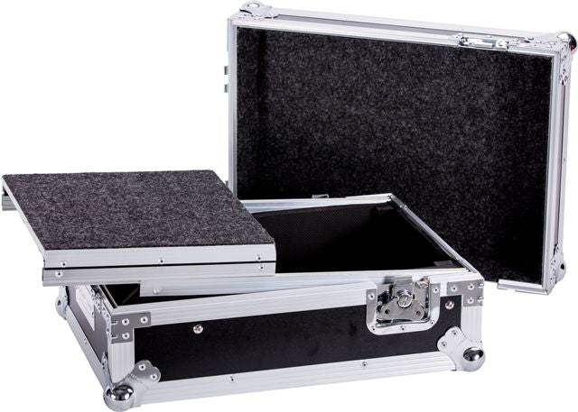 Fly Drive Case For Rane Rn62 Pro Dj Mixer Or Similarly Sized Equipment W/Laptop Shelf W/Wheels