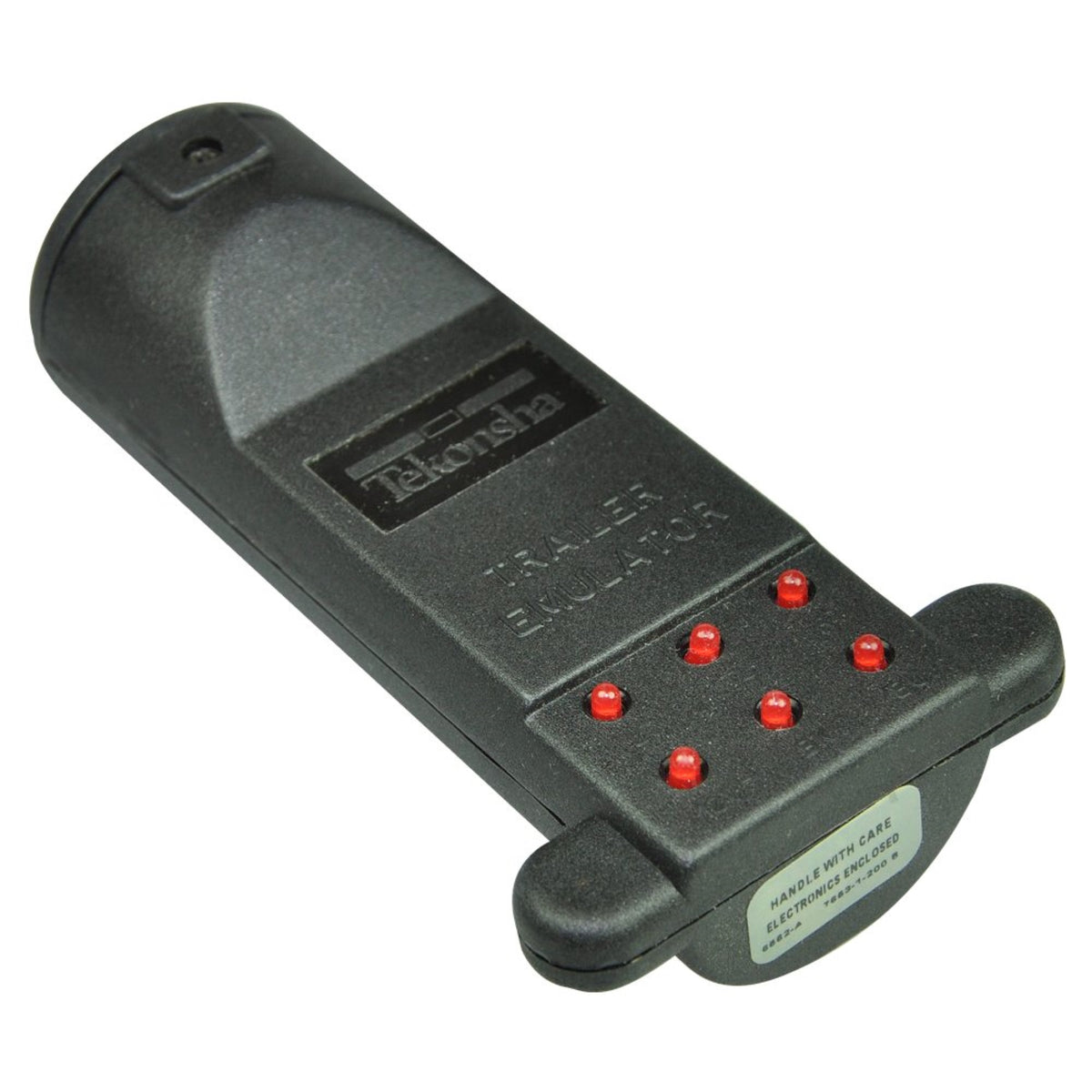 Tekonsha 6562 7-Way Blade Tester And Trailer Emulator With Led Display, Black