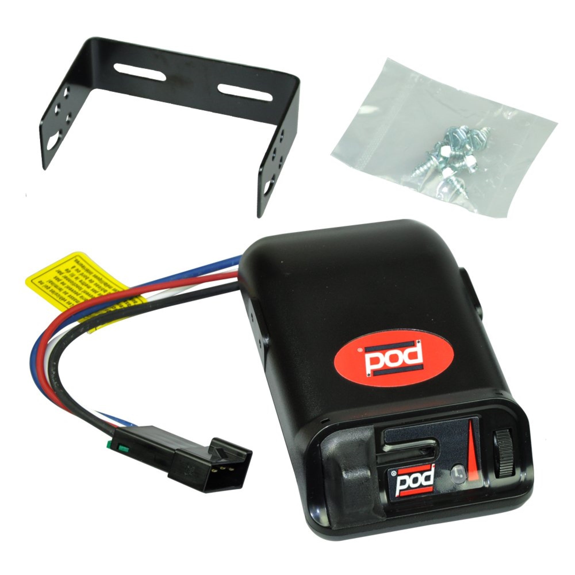 Tekonsha Pro Series 80500 Pod Trailer Time-Delay Electric Trailer Brake Controller For Trailers With 1-2 Axles, Compatible With Ford, Gm, Chevy, Dodge, Ram, Toyota, Jeep, And More With 2 And 4 Brakes