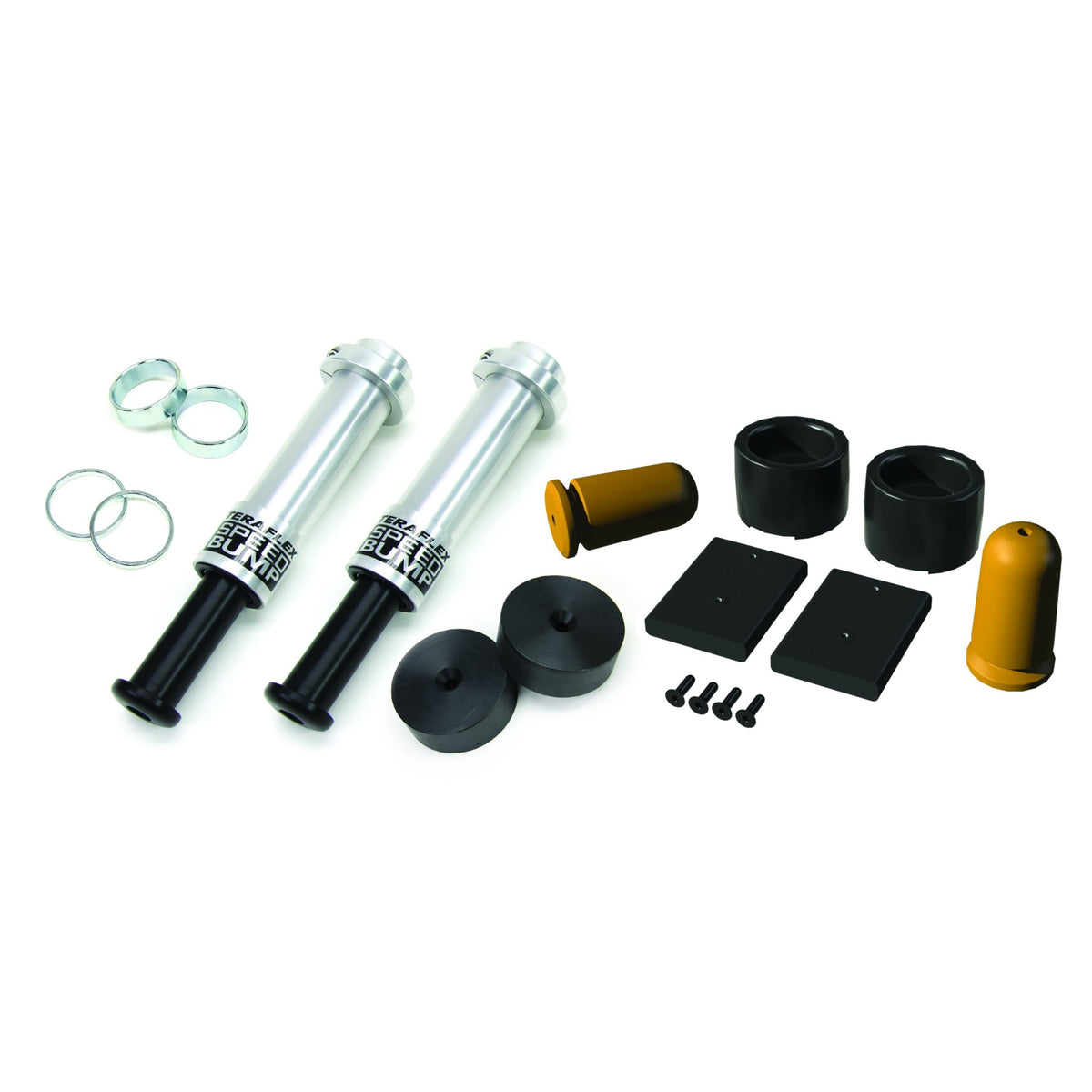 Teraflex 1958250 Jk 3'-3.5' Front And Rear Speedbump Bump Stop Kit, 1 Pack