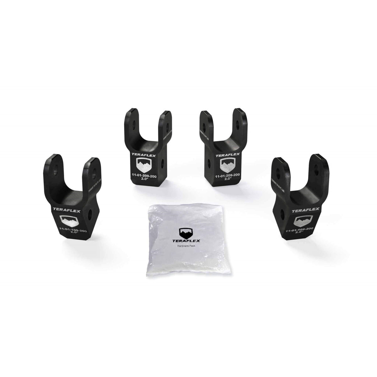 Teraflex 1985200 2' Jl/Jlu Wrangler Shock Extension, 1 Pack