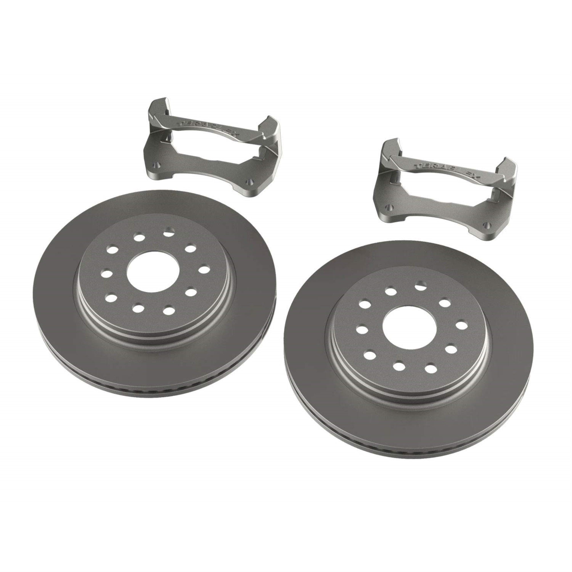 Teraflex 4303480 Front Performance Rotor Kit With Plain Rotors