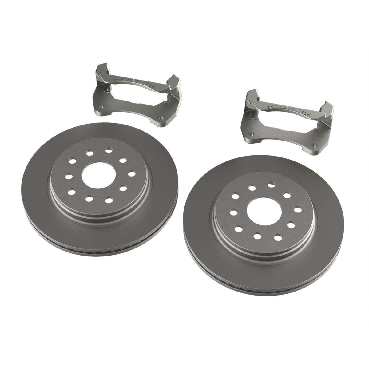 Teraflex 4303480 Front Performance Rotor Kit With Plain Rotors