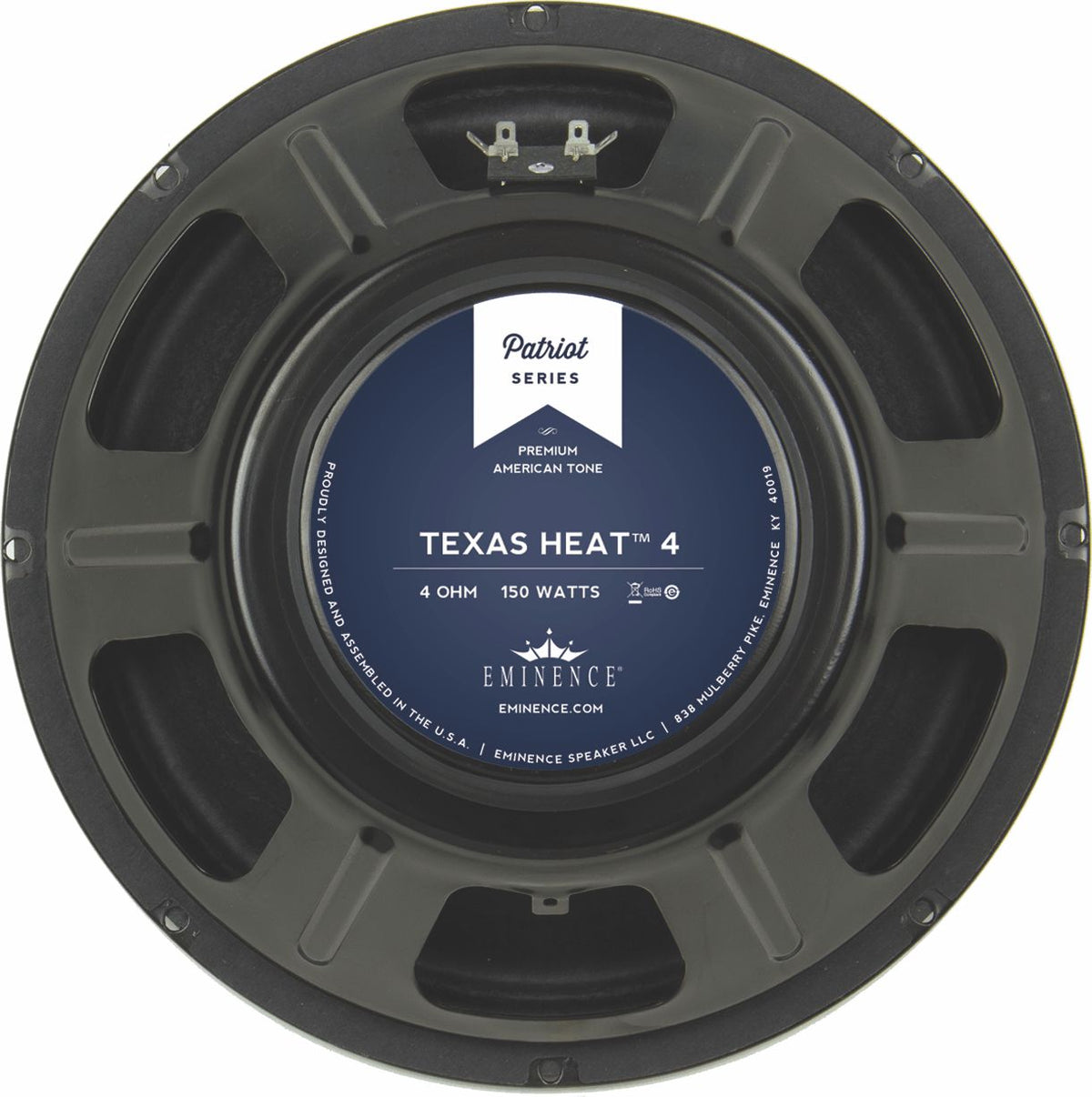 12-In, 4 Ohms, 150W, Recommended For American Rock, Blues, & Southern Rock-In