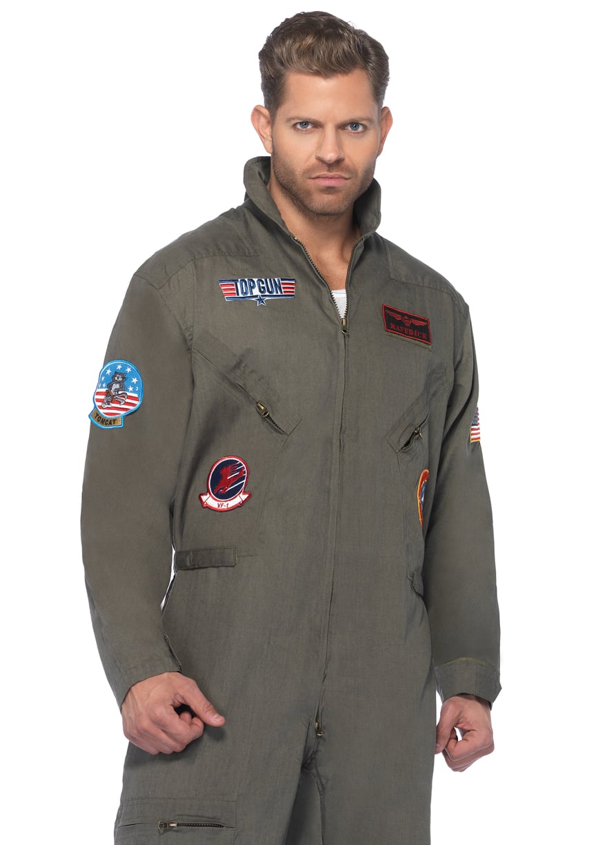 Top Gun Men's Flight Suit,zipp