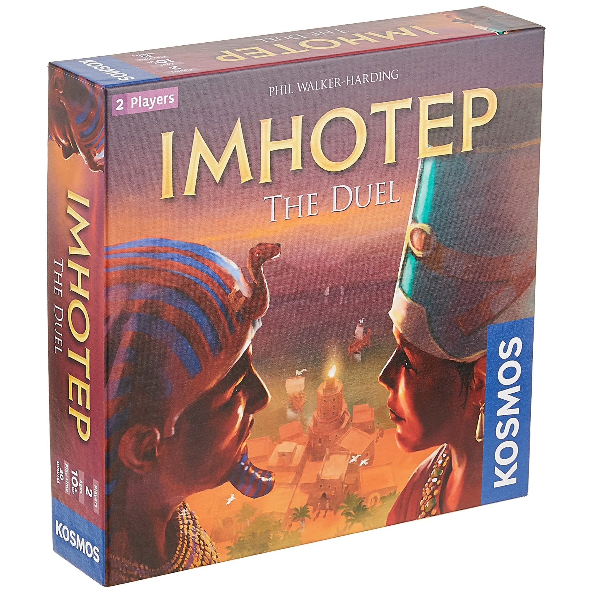 Imhotep: The Duel - A Kosmos Game From Thames & Kosmos | 2-Player Version Of Spiel Des Jahres-Nominated Imhotep, Builder Of Egypt Board Game