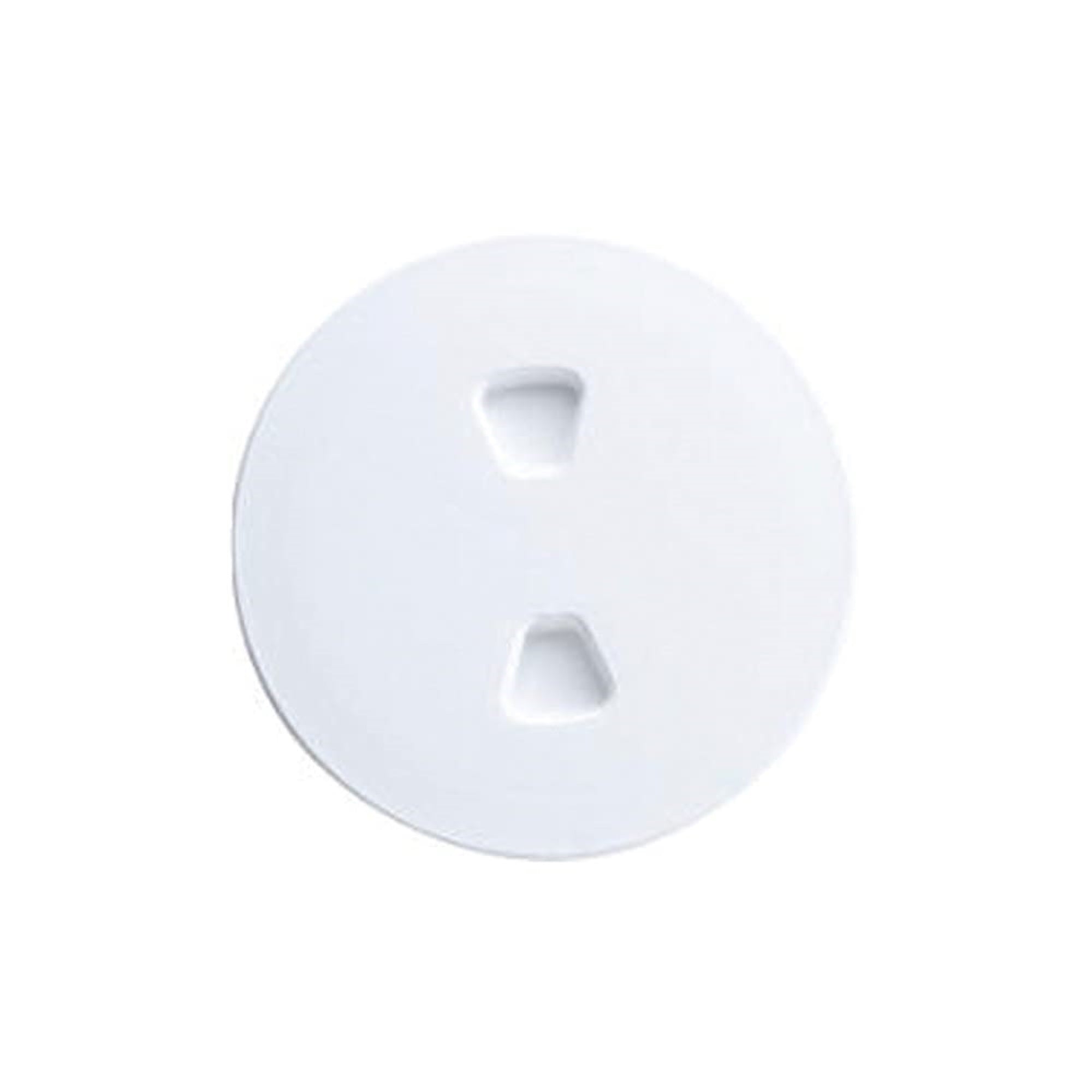T-H Marine Dps-4-2-Dp Sure-Seal Screw Out Deck Plate - Polar White, 4'