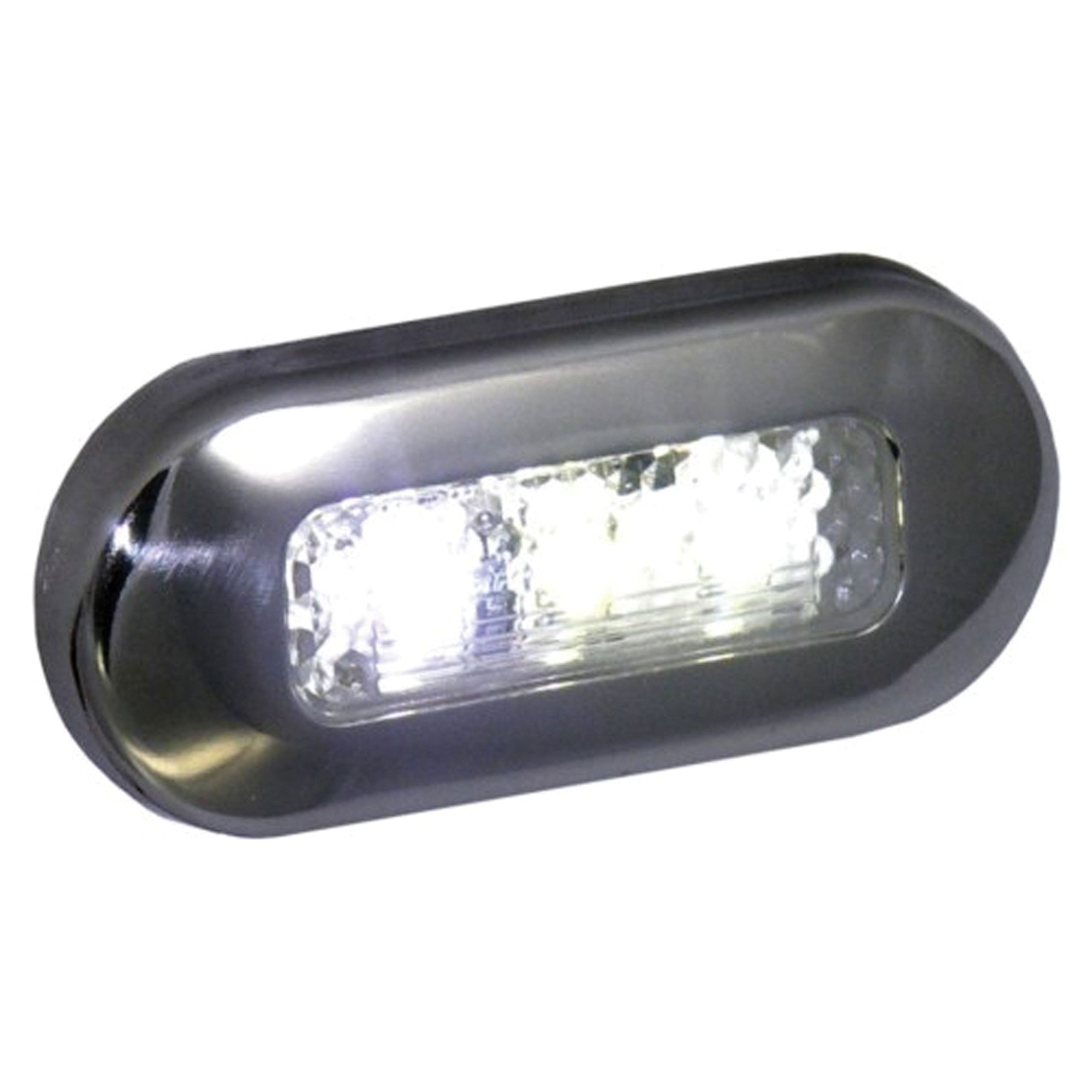 T-H Marine Led-51825-Dp Led Oblong Courtesy Lights - White