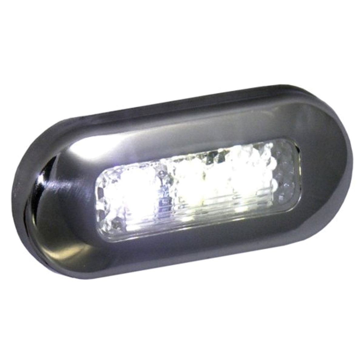 T-H Marine Led-51825-Dp Led Oblong Courtesy Lights - White