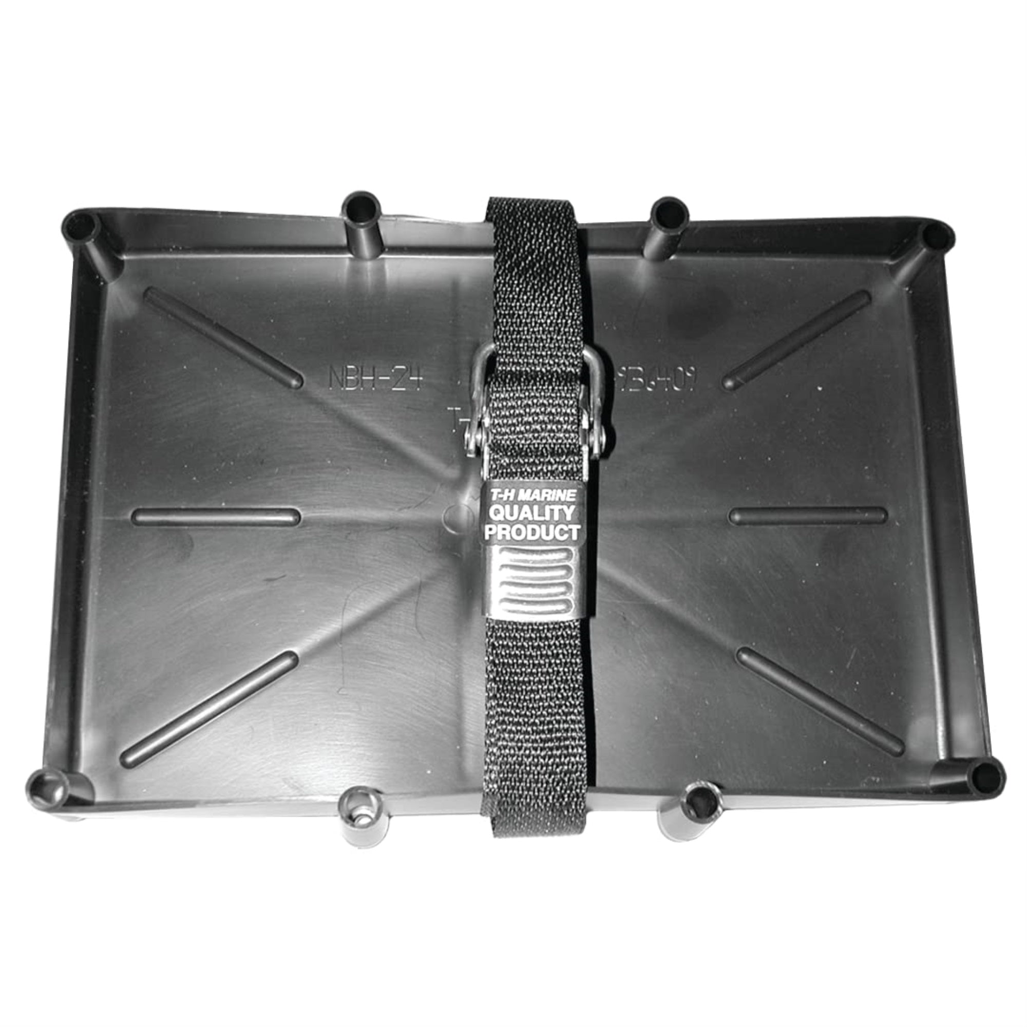 T-H Marine Nbh-31-Ssc-Dp Battery Holder Tray With Stainless Steel Buckle, 31 Series, Model:3001.7676