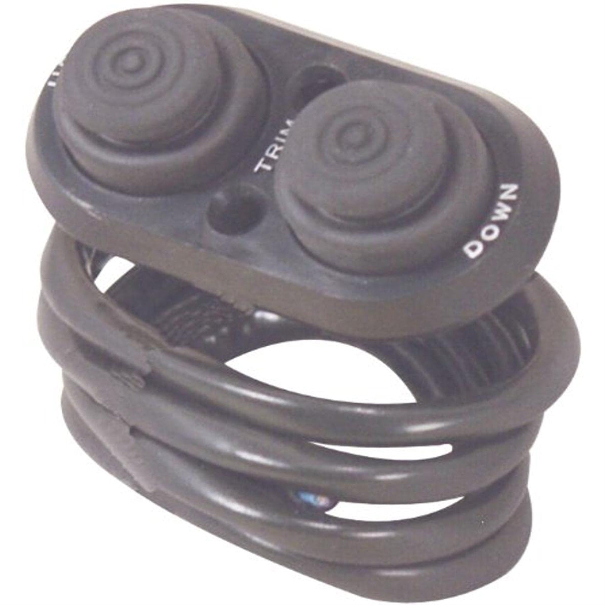 T-H Marine Ttc-1-Dp Push Button Transom Trim Switch, Black