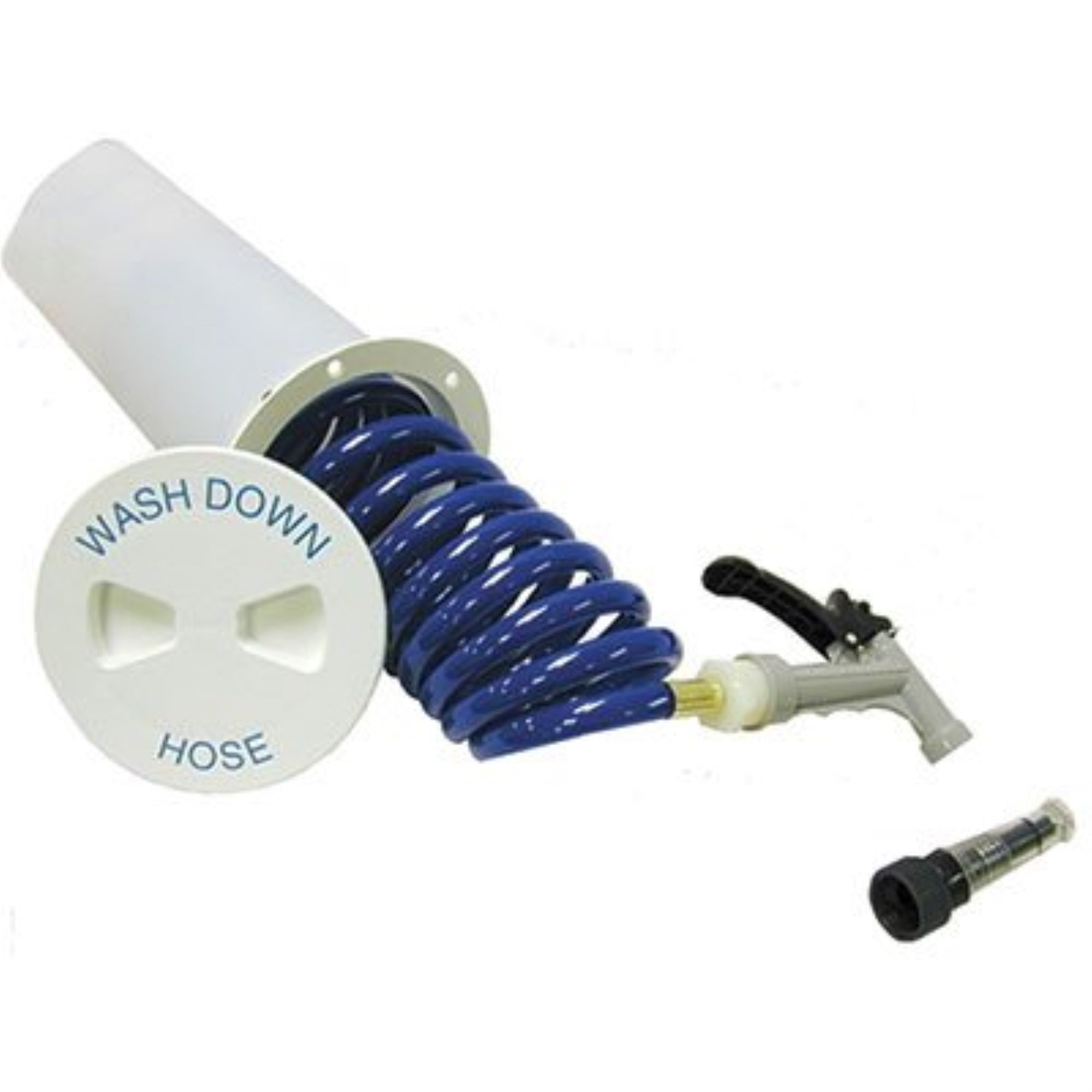 T. H. Marine Wdsb-2-B Washdown Station And Hose, Color Polar White
