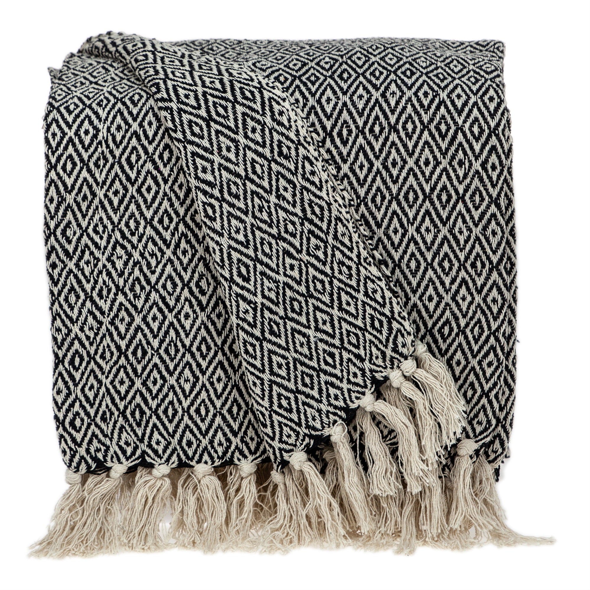 Parkland Collection Sasha Casual Beige 52 X 67 Woven Handloom Throw